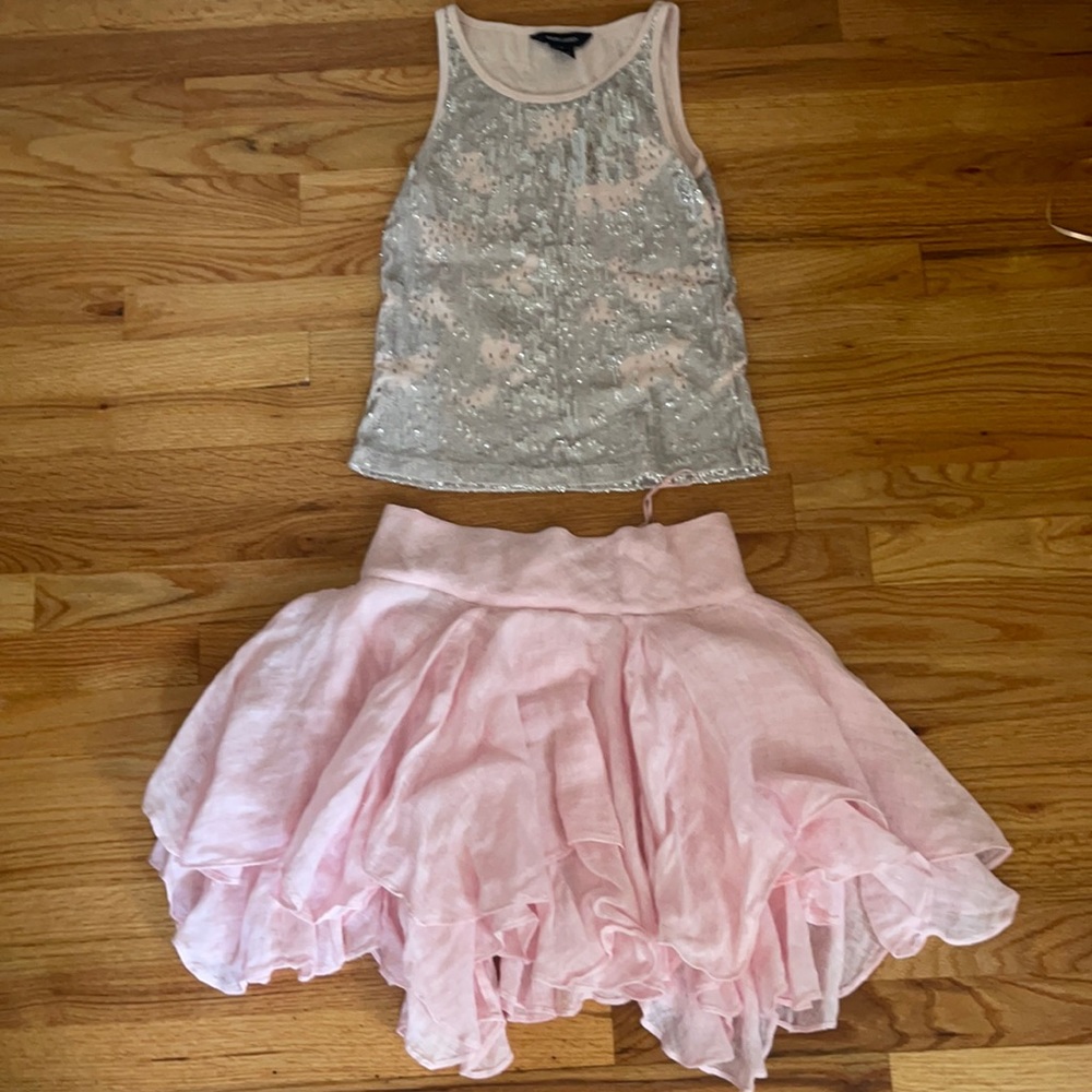 Girls Ralph Lauren Skirt Set